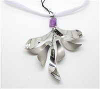 Collana Breil Donna Steel Leaves in Acciaio Pietre dure BJ0136 - BJ0136